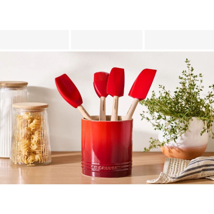 additioanl image for  Le Creuset Sign. Utensil Jar B/Riviera 